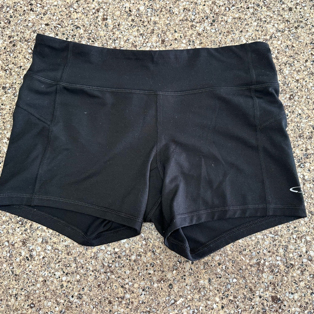Champion Duodry Black Performance Shorts